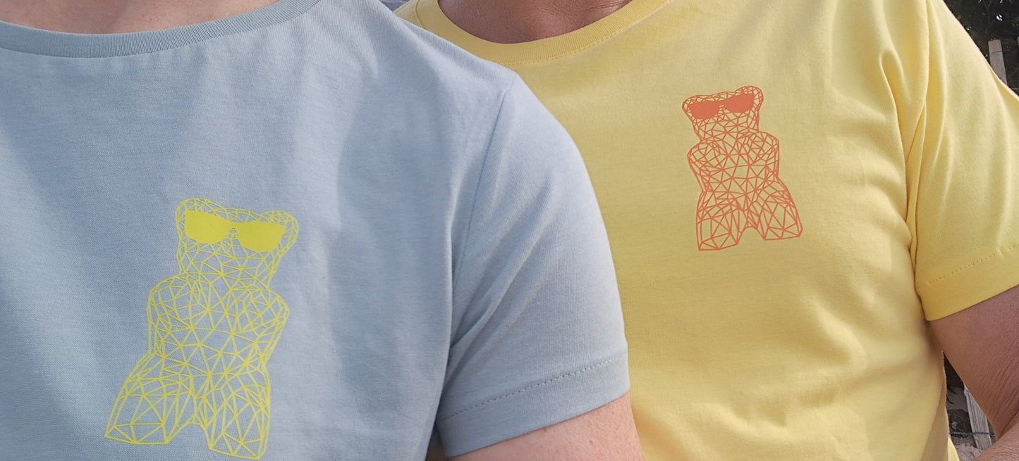 T-SHIRT Classic Homme Yellow/Orange