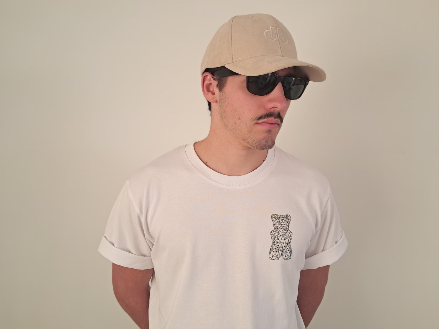 Baseball Cap Fake Suede Stone