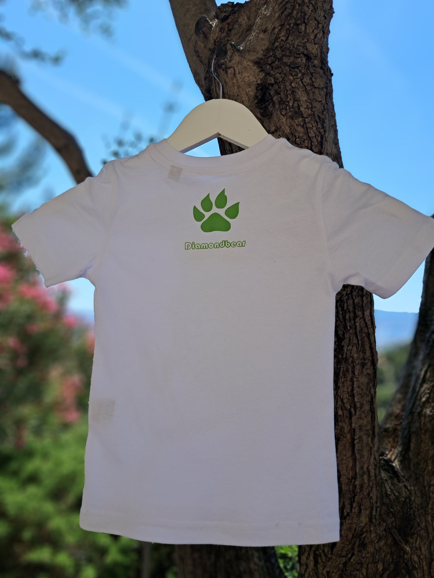 T-SHIRT Kid White / Green