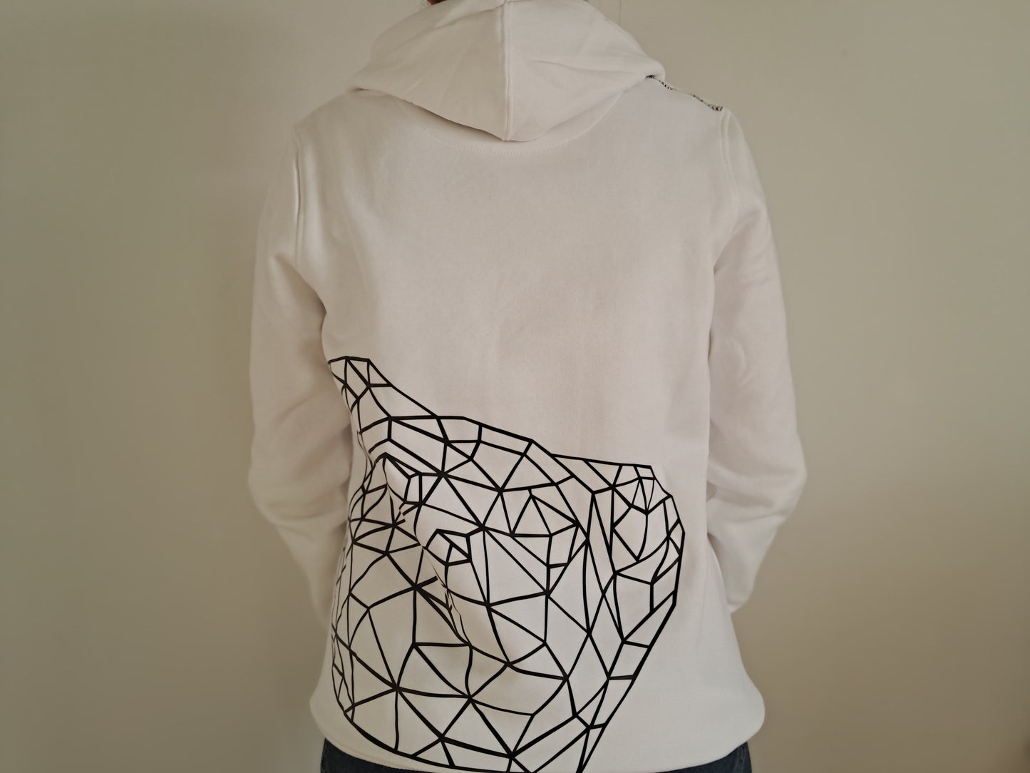 Women's White Hoodie