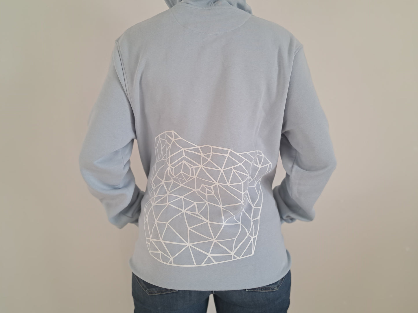 Women's Hoodie Blue Fog