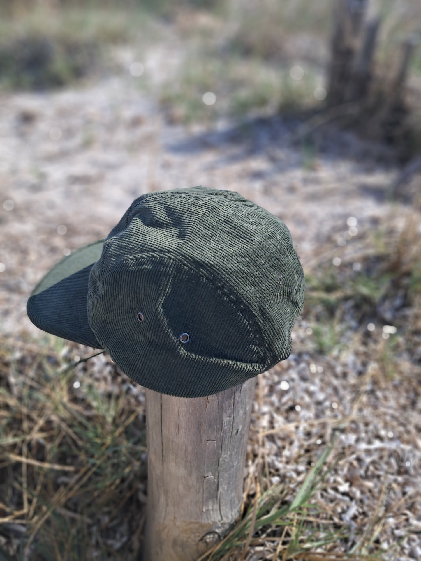 CAP CAMPER Velvet Green Forest