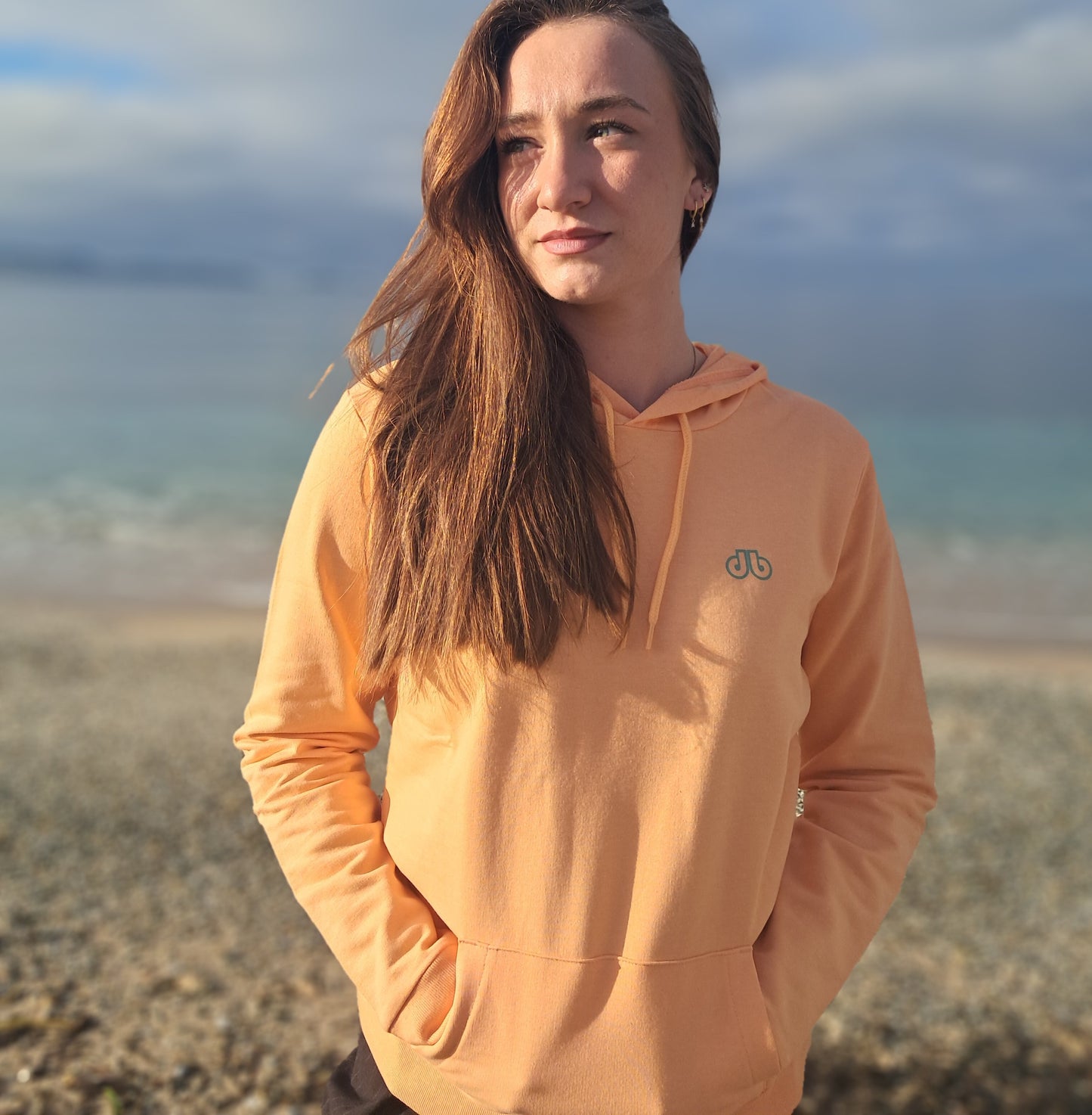 HOODIE Femme Melon/ Green