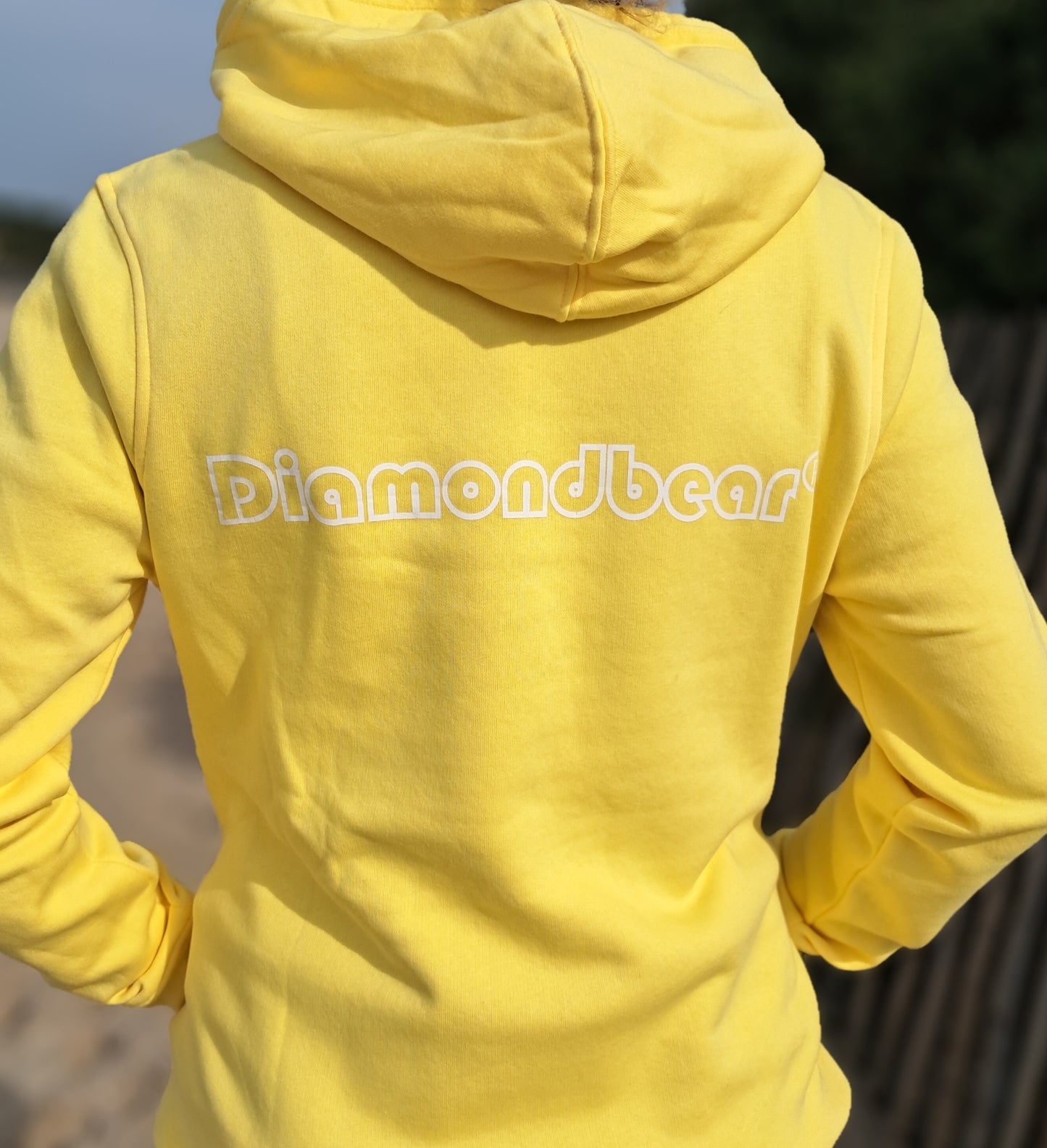 Men's Hoodie Yellow Fizz