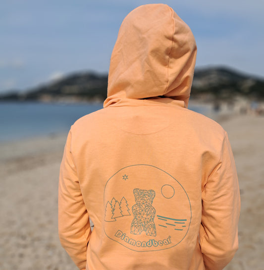 HOODIE Femme Melon/ Green