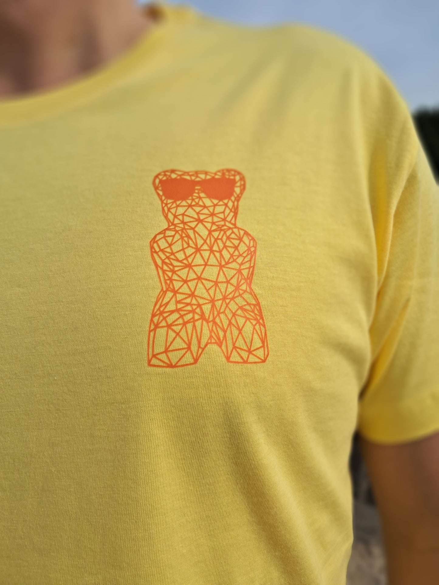 T-SHIRT Classic Homme Yellow/Orange