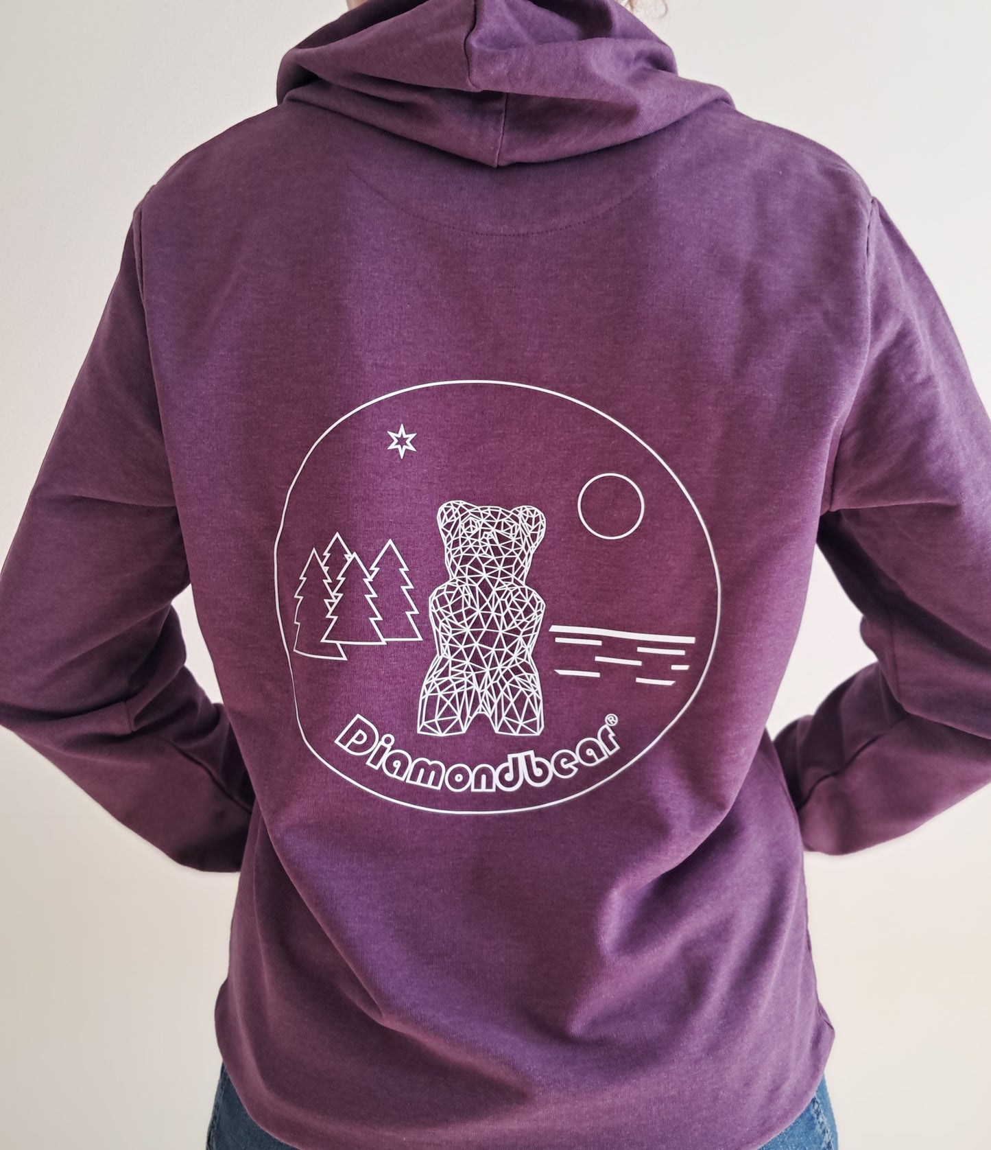 Men's Heather Purple HOODIE