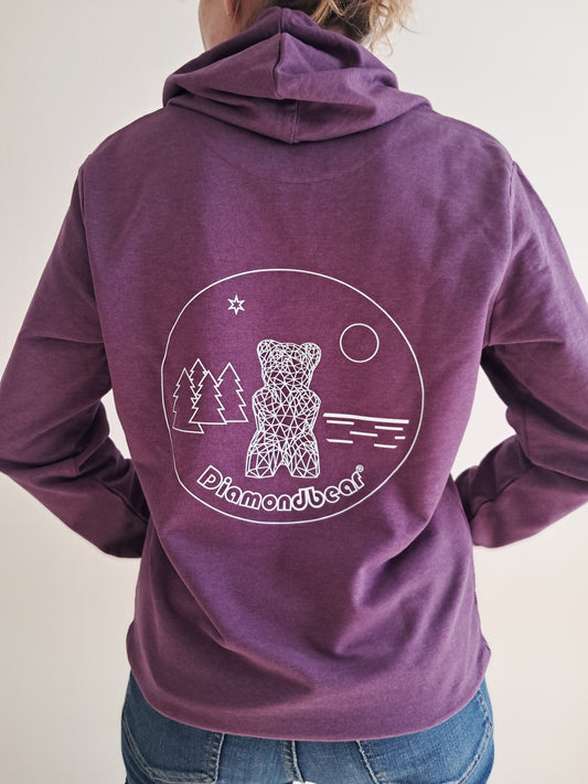 HOODIE Femme Heather Purple