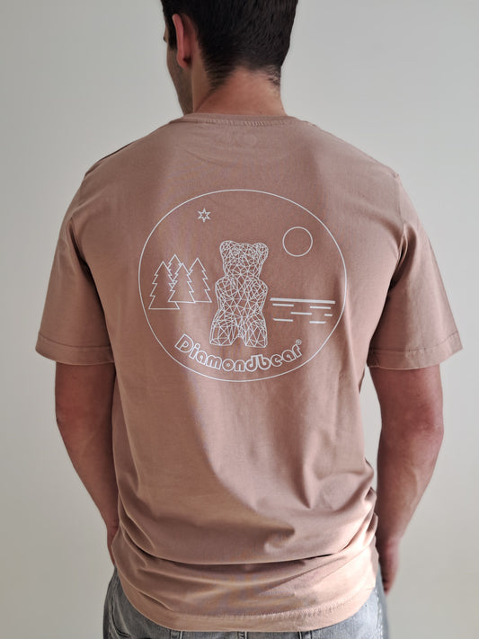 T-SHIRT Oversize Homme Warm Taupe
