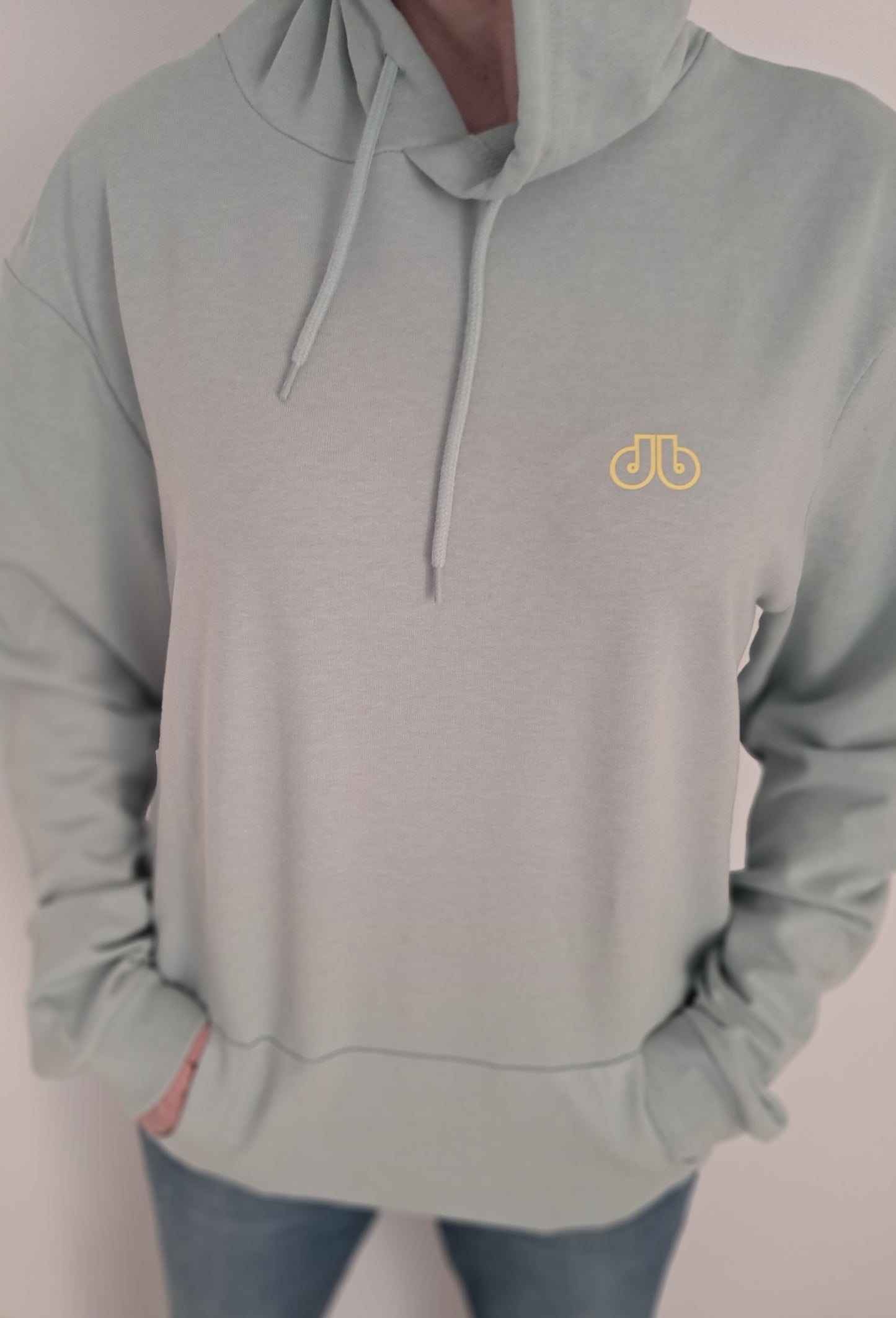 HOODIE Femme Sage/yellow