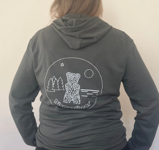 HOODIE Femme Milenial Kakhi