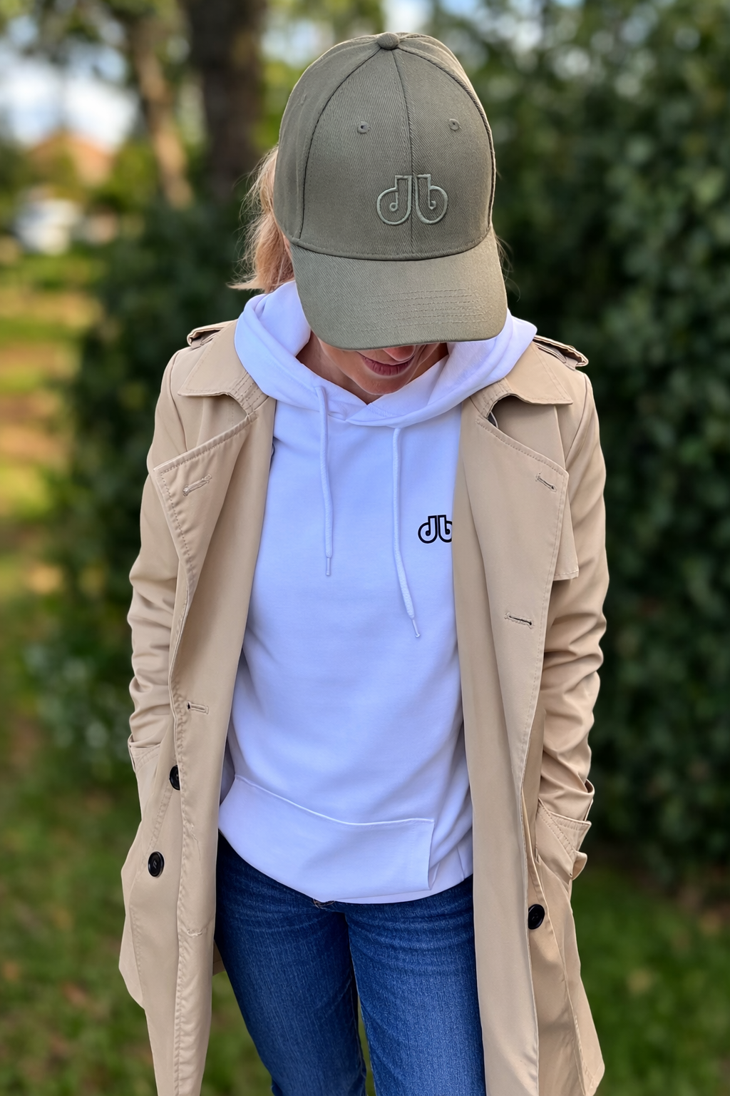 HOODIE Femme White