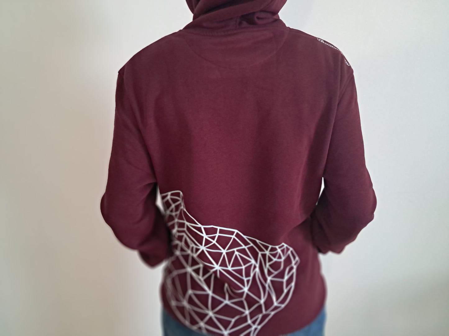 Women's Burgundy Hoodie