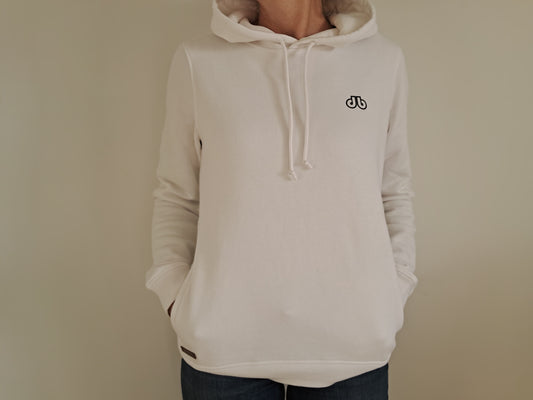 Women's White Hoodie