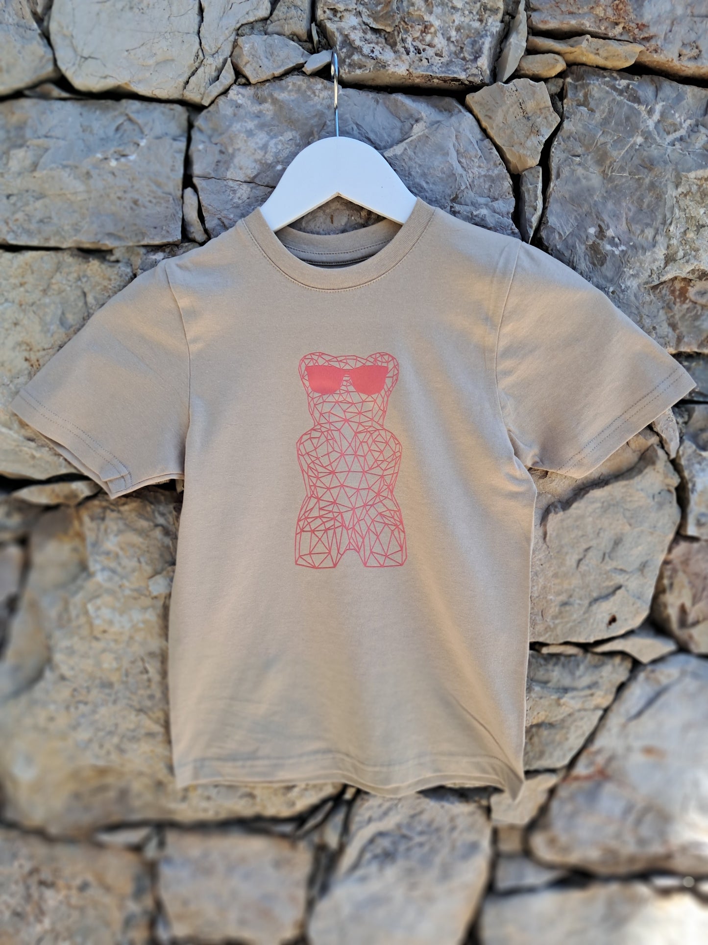 T-SHIRT Kid Sand/Pink