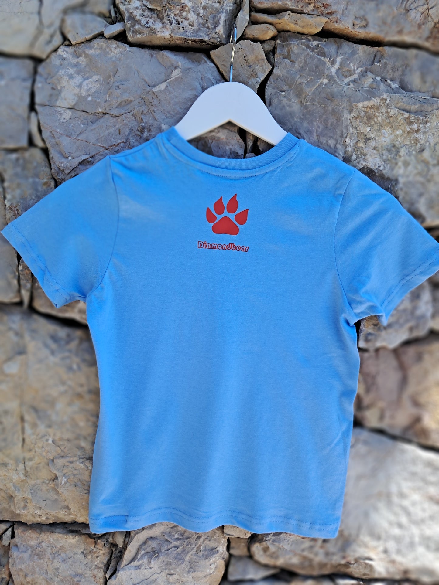 T-SHIRT Kid Sky Blue/ Orange