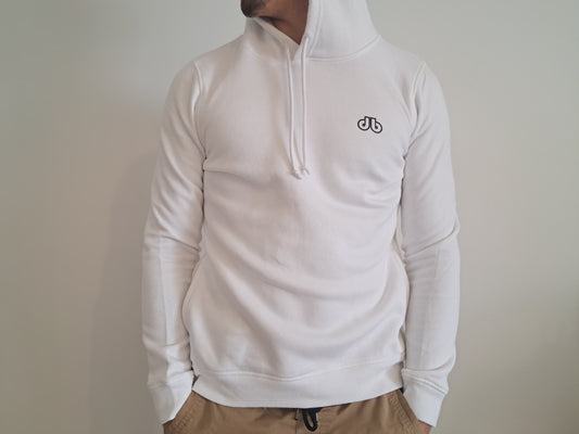 Men's White Hoodie