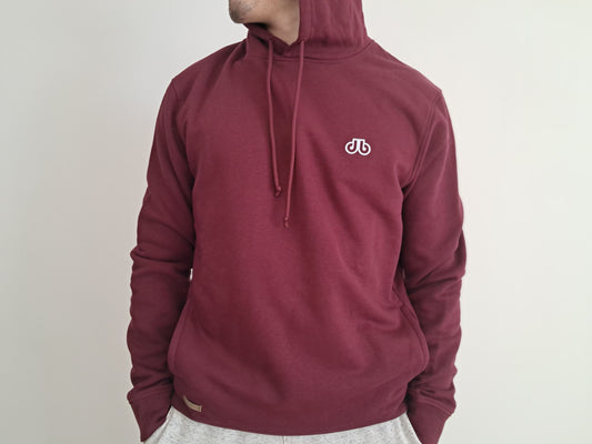 Men's Burgundy Hoodie