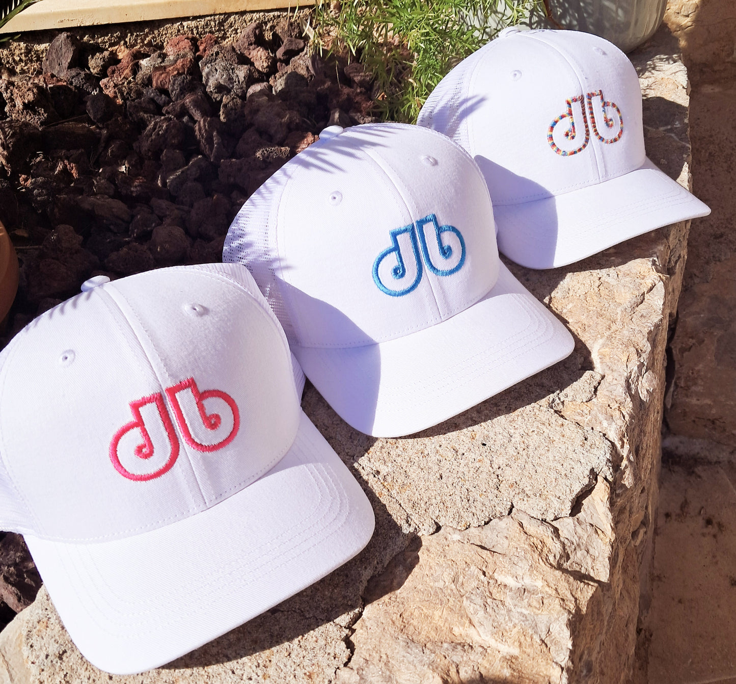 CAP Trucker White
