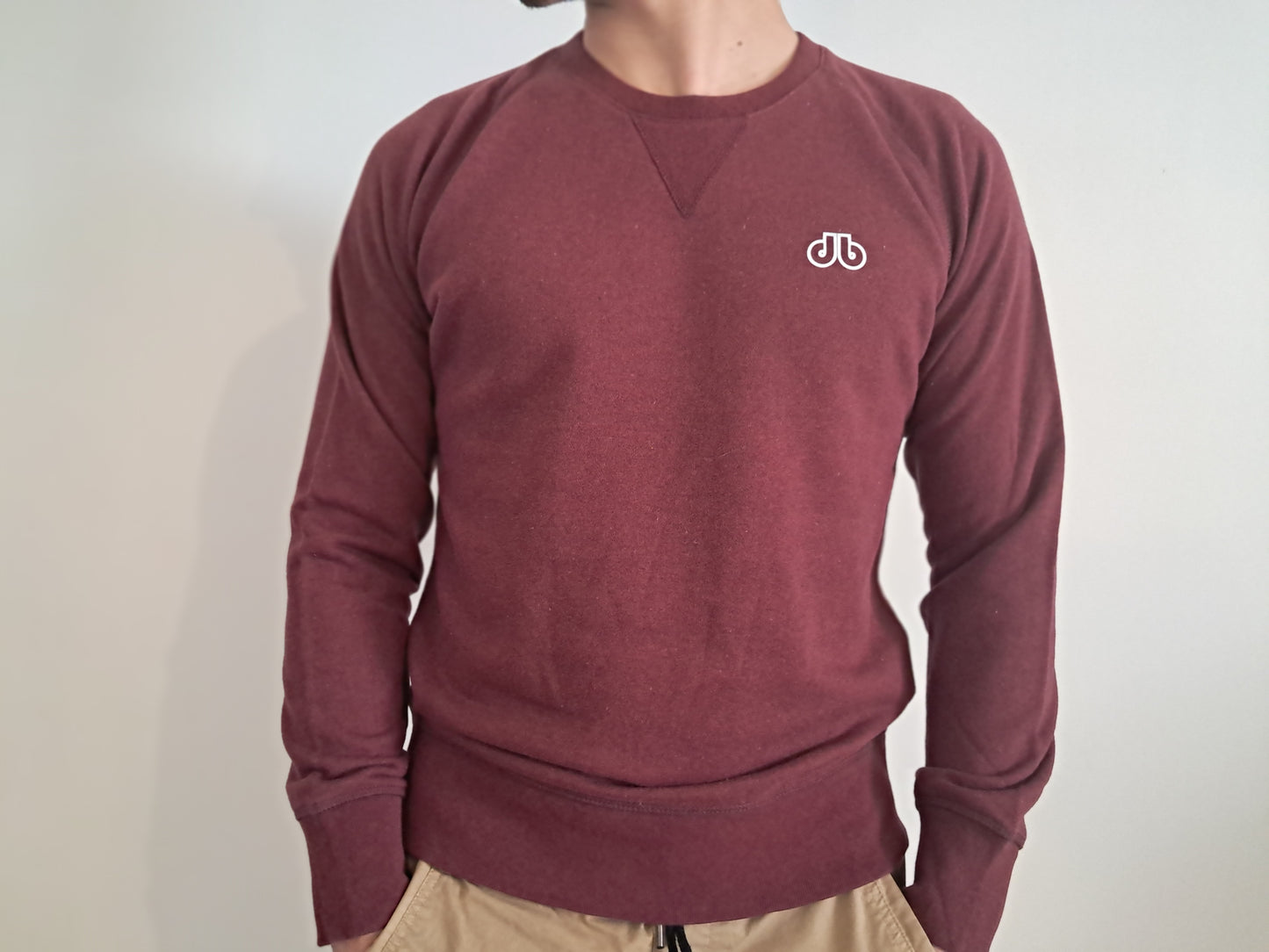 Men's Sweatshirt Wine Heather