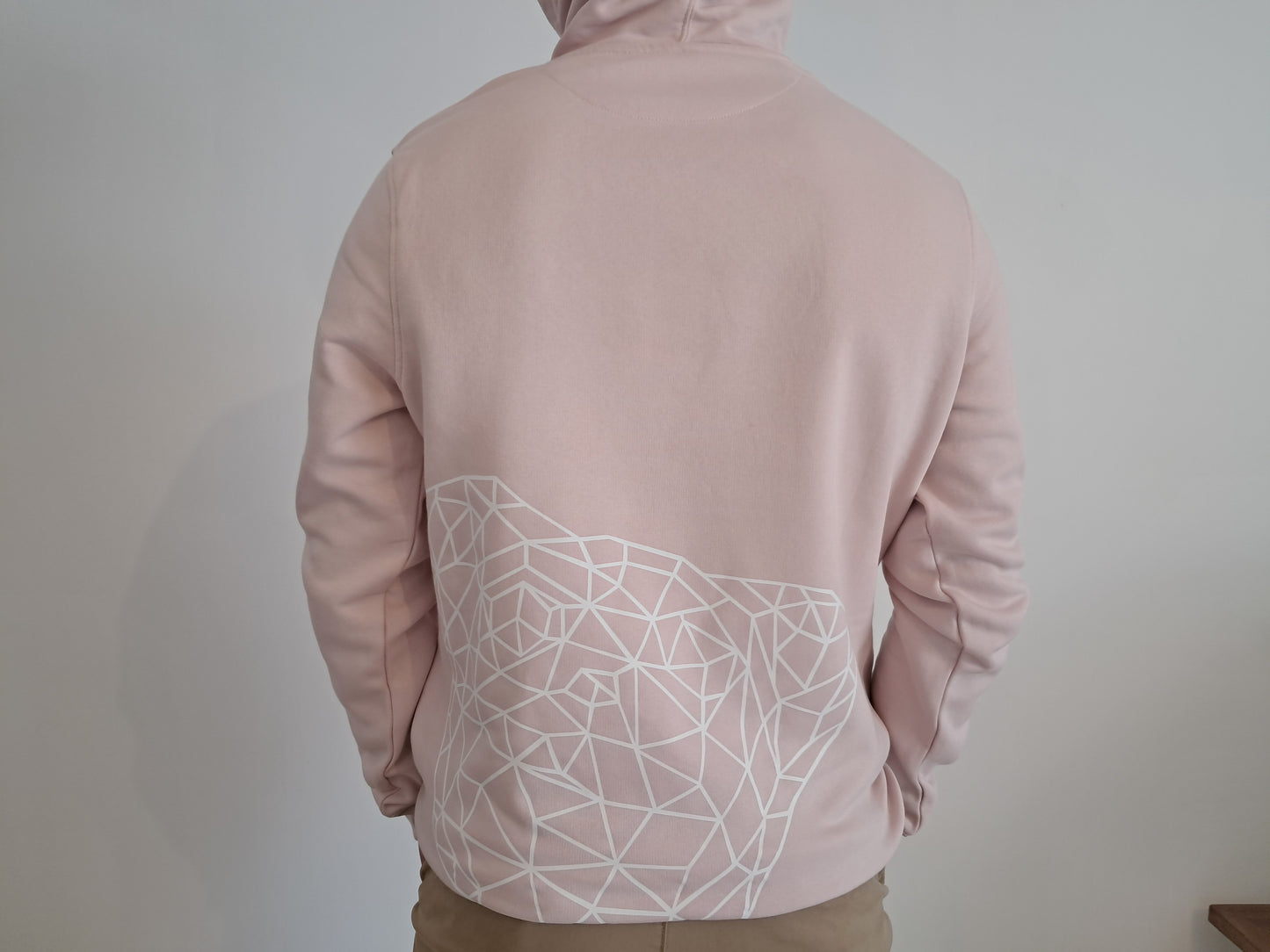 Men's Soft Pink Hoodie