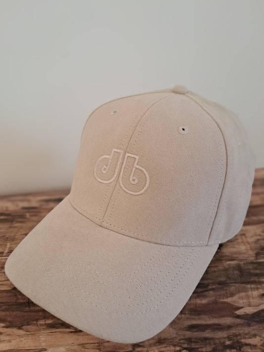 Baseball Cap Fake Suede Stone
