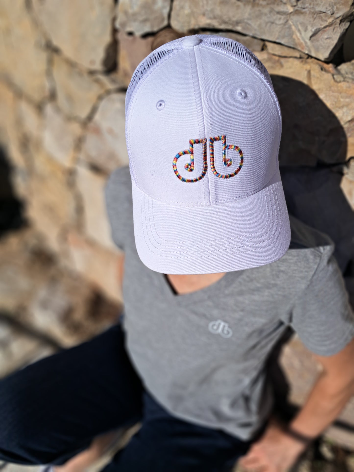 CAP Trucker White