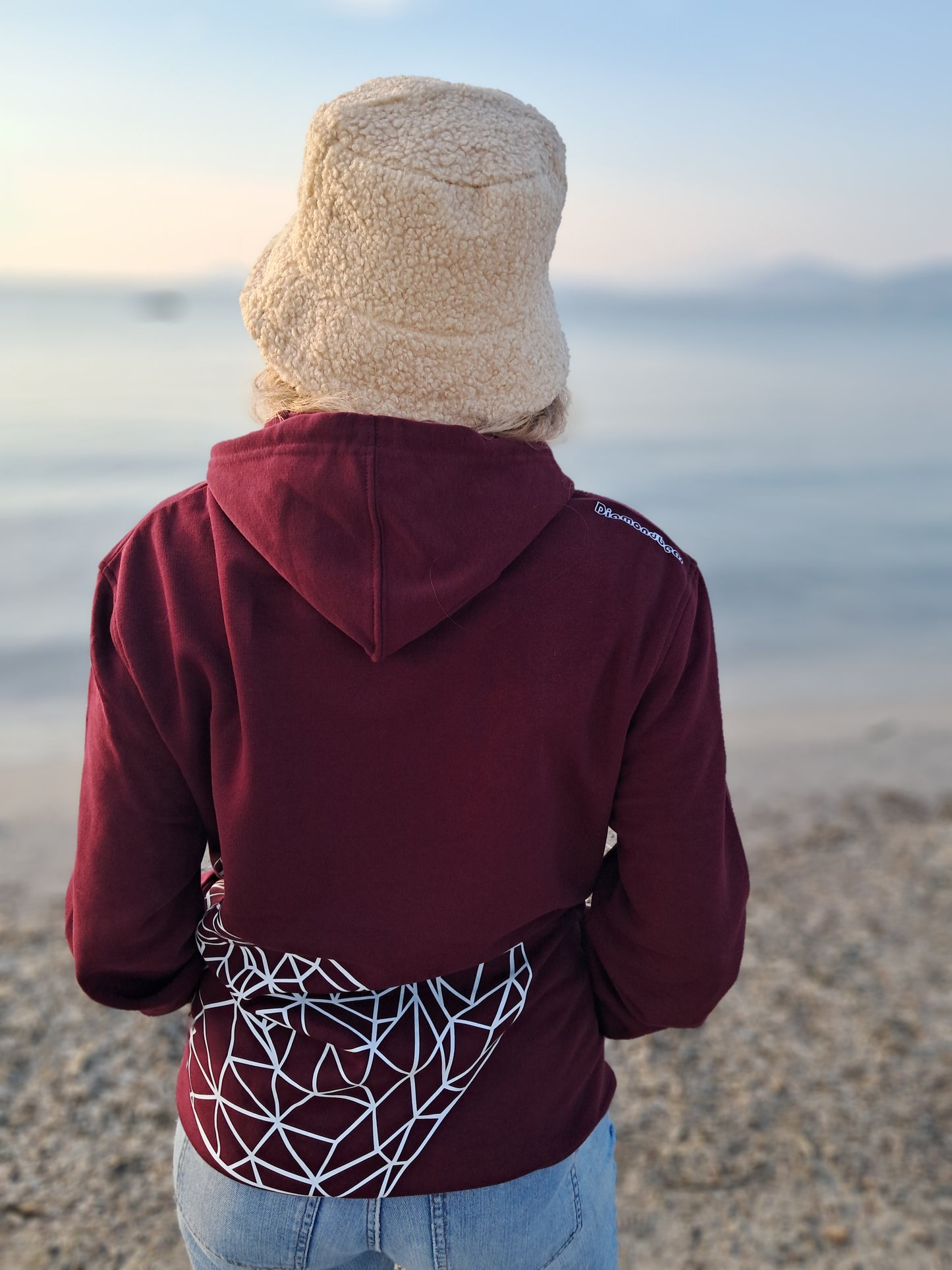 Women's Burgundy Hoodie