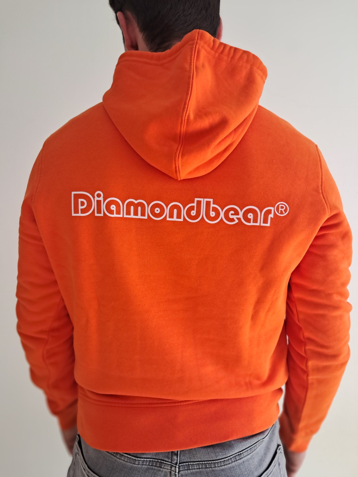 Men's Pure Orange Hoodie