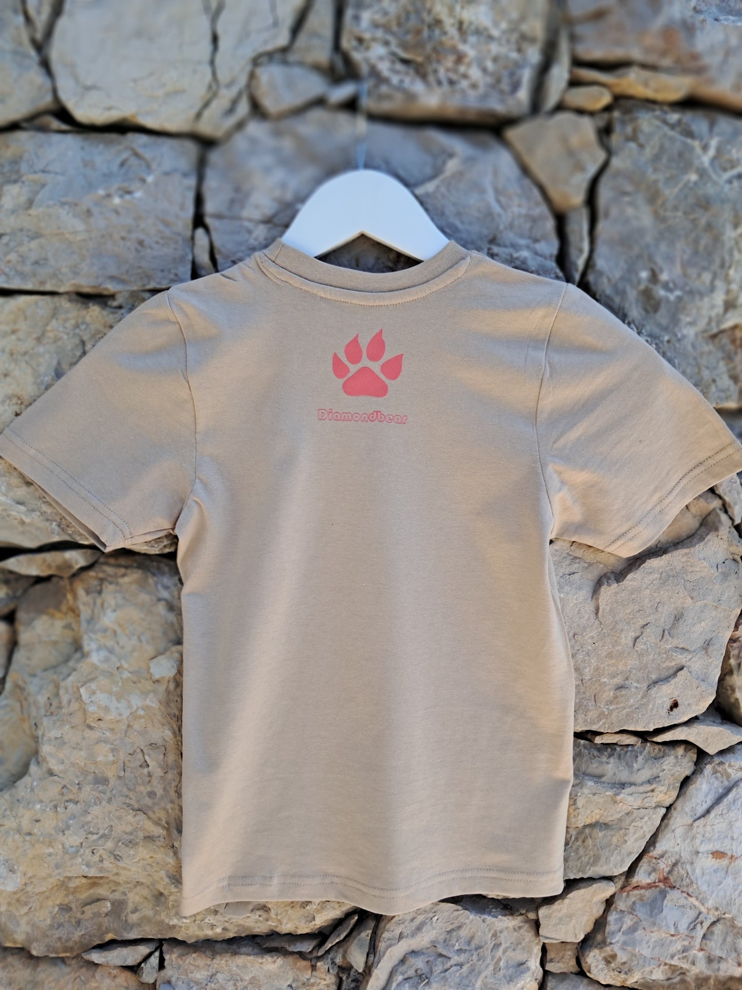 T-SHIRT Kid Sand/Pink